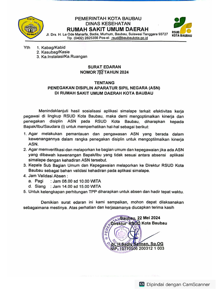 Surat Edaran | PDF