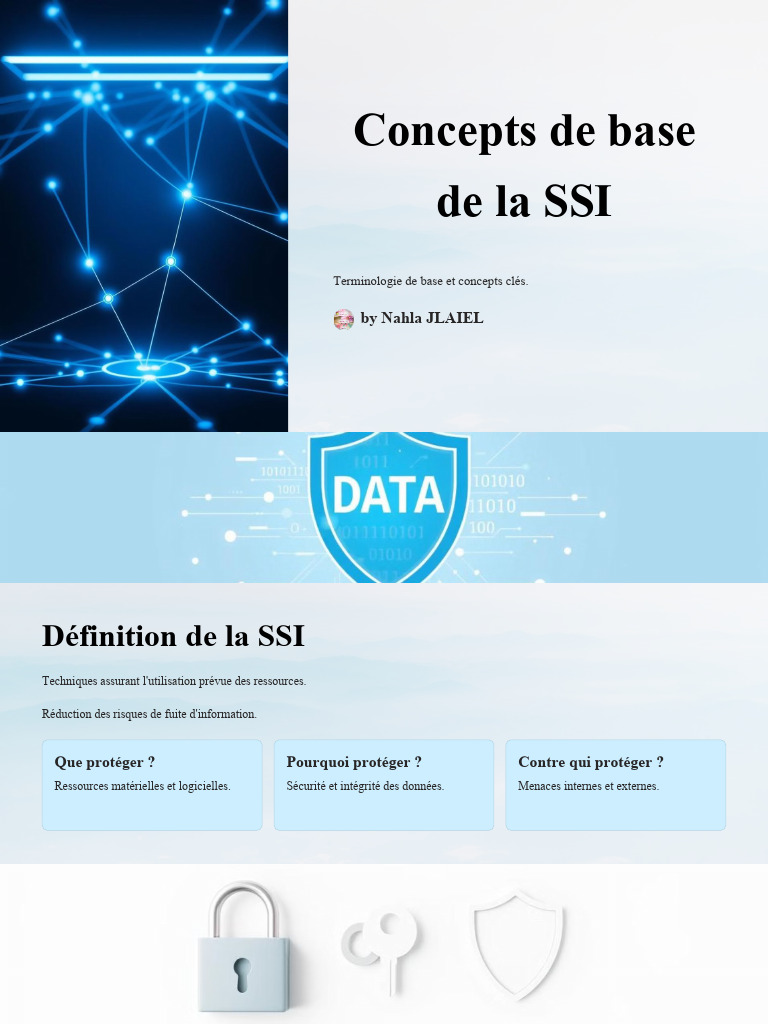 Concepts de Base de La SSI | PDF | Sécurité | Sécurité des systèmes d ...