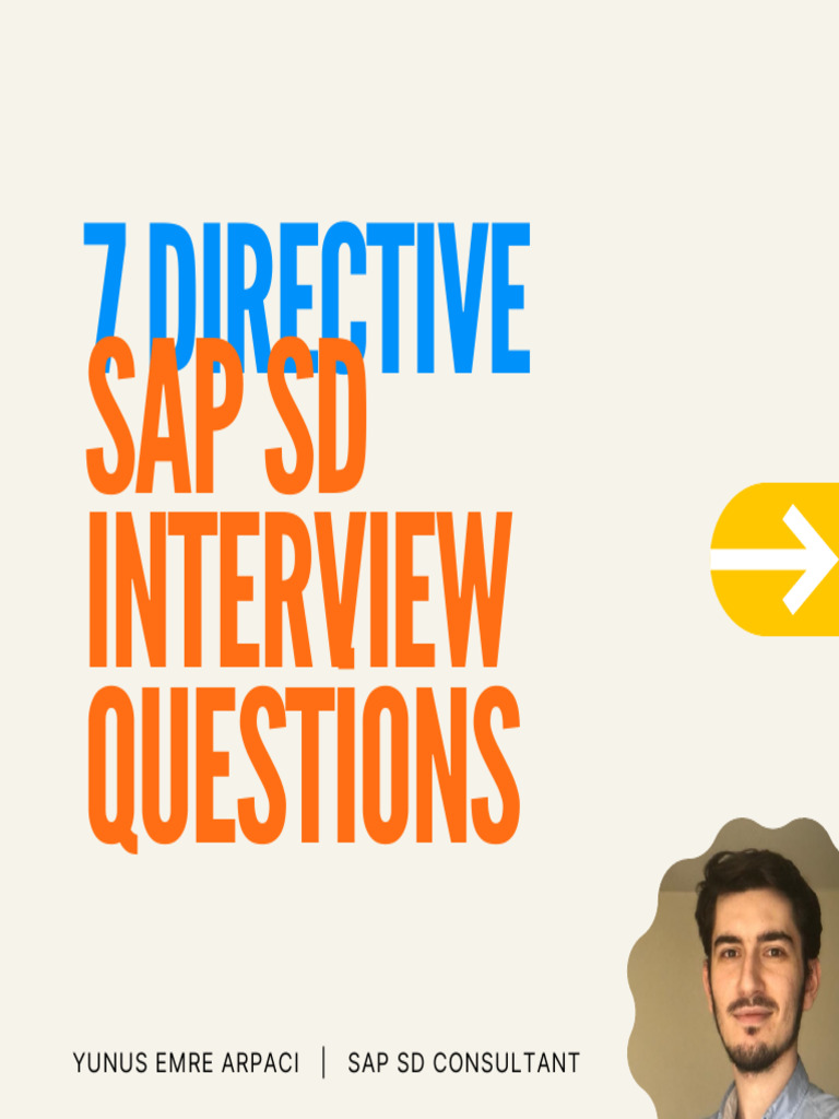 SAP SD Interview Questions 1723524842 | PDF