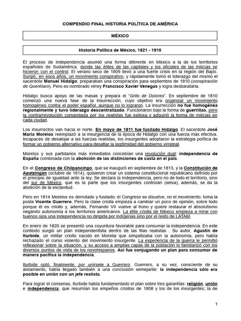 México | PDF | México | Gobierno