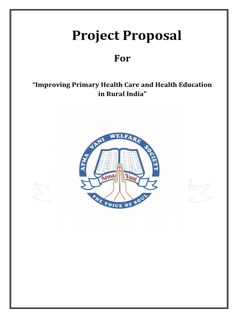Project Improving Primary Health Care and Health Education in Rural ...