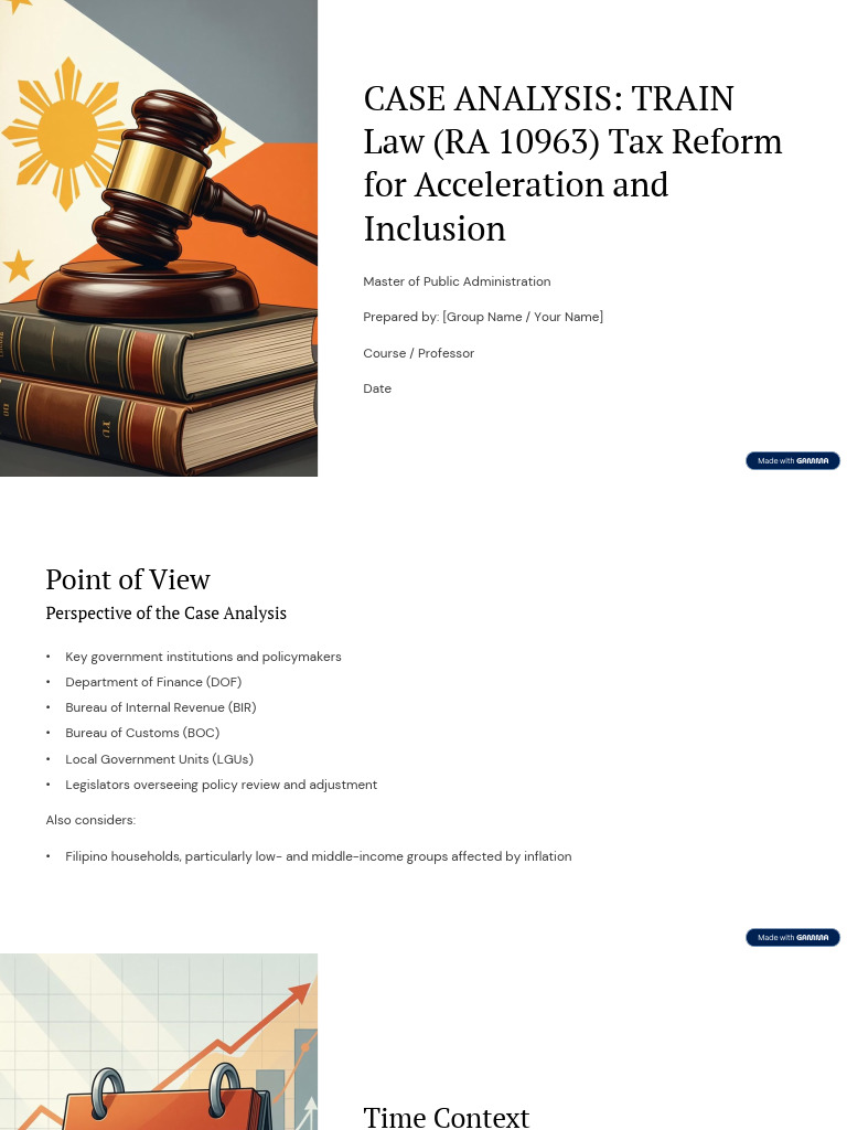CASE-ANALYSIS-TRAIN-Law-RA-10963-Tax-Reform-for-Acceleration-and ...