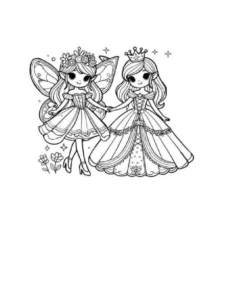 Princess Coloring | PDF