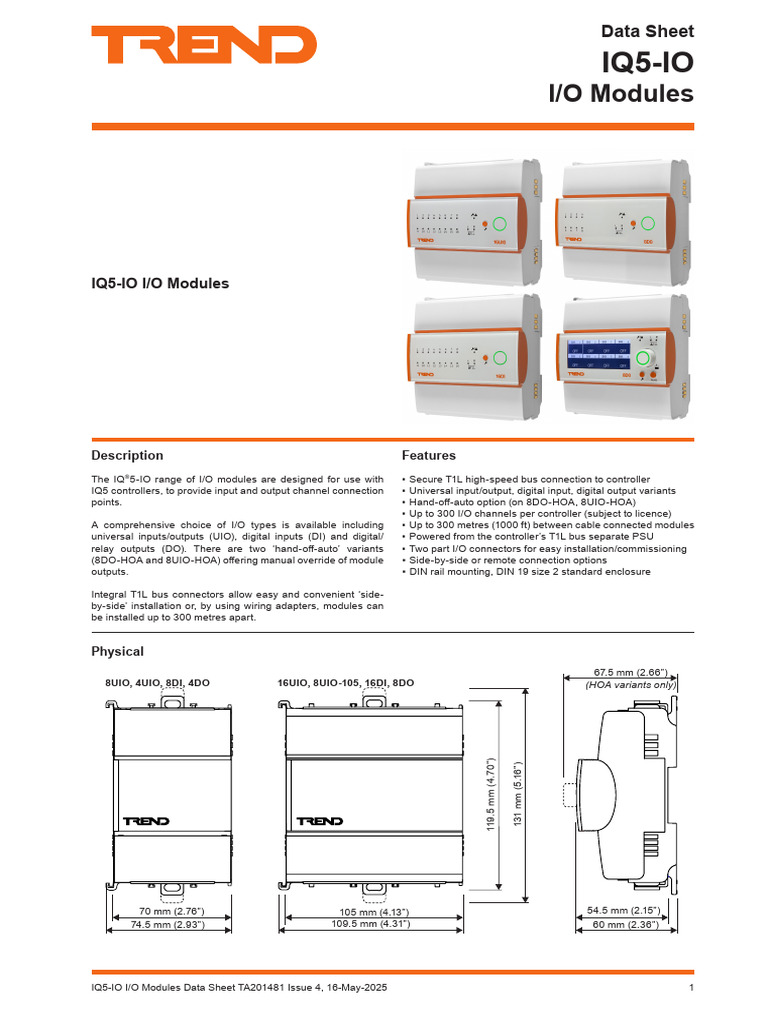 IQ5 IO Modules | PDF | Electrical Connector | Electrical Engineering
