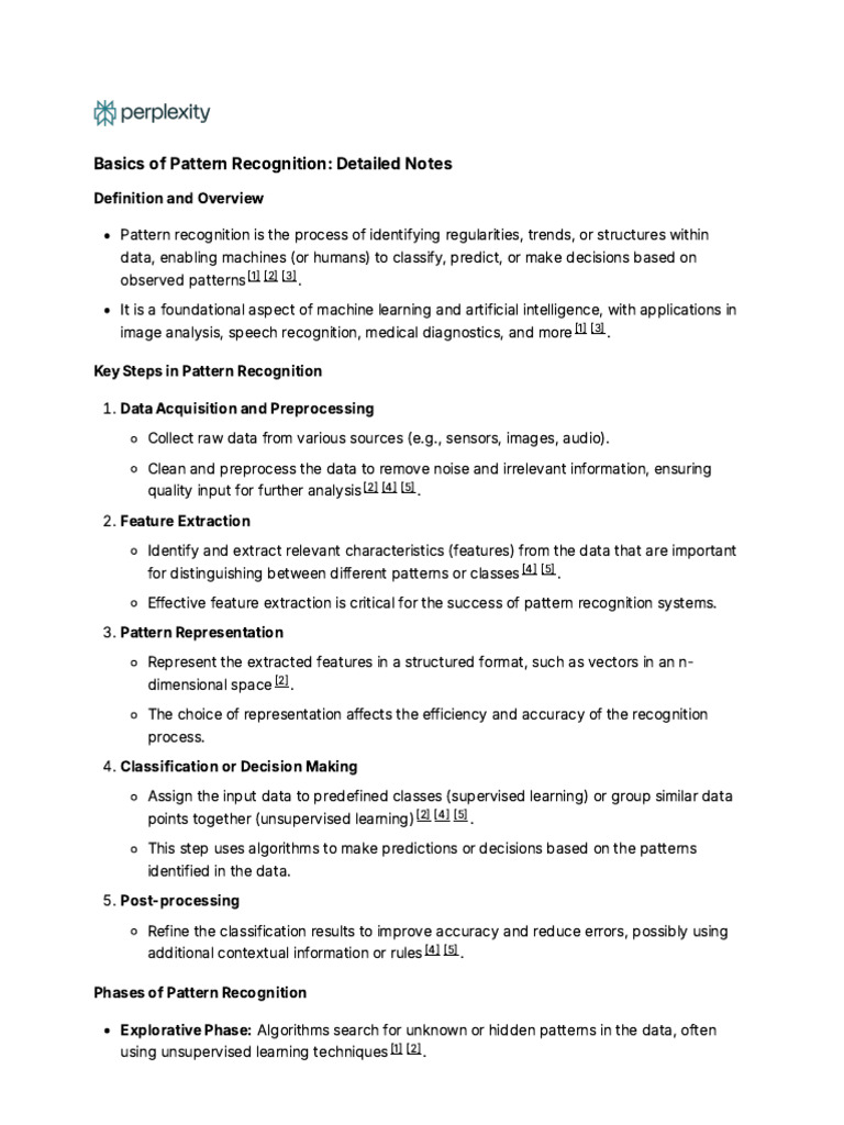 PR Perplexity | PDF | Pattern Recognition | Support Vector Machine