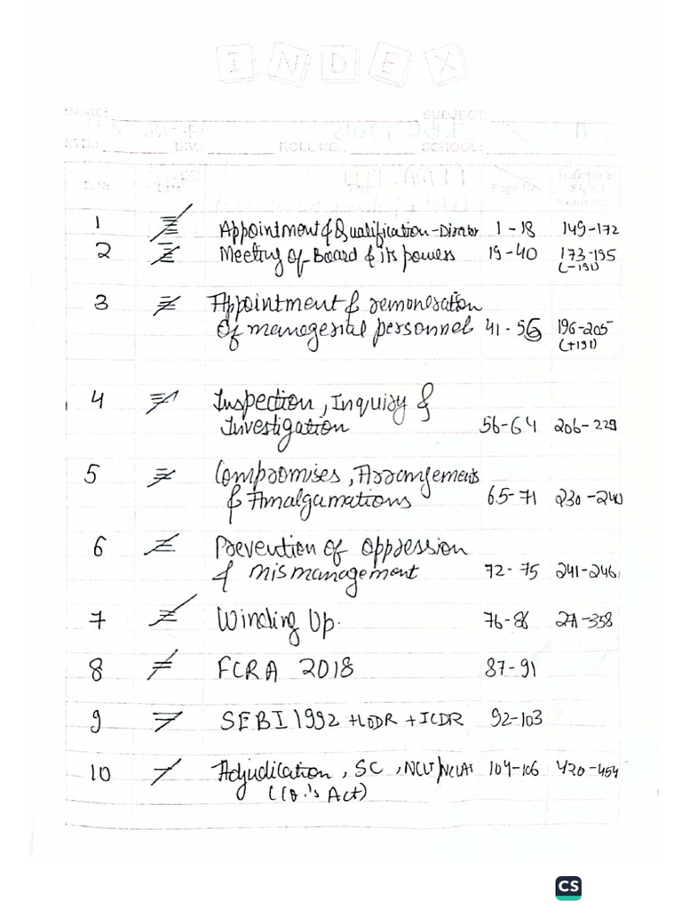 My Notes (P1) | PDF
