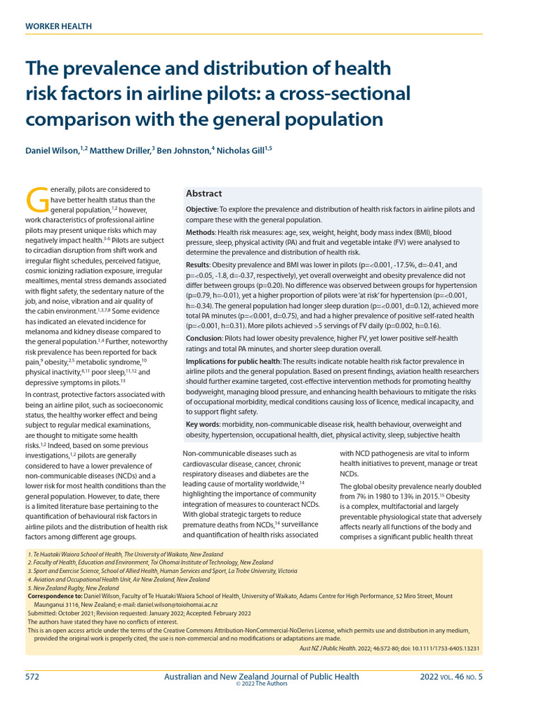 2. Aus NZ J of Public Health - 2022 - Wilson - The prevalence and ...