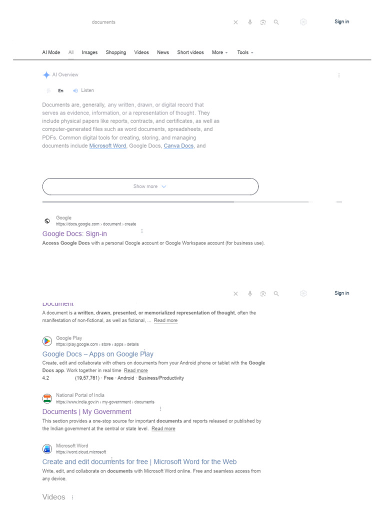 Documents - Google Search | PDF | Document | Google Play
