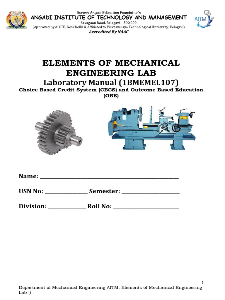 Eme Lab Manual | PDF | Welding | Construction
