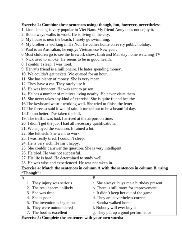 Though in Spite Of | PDF