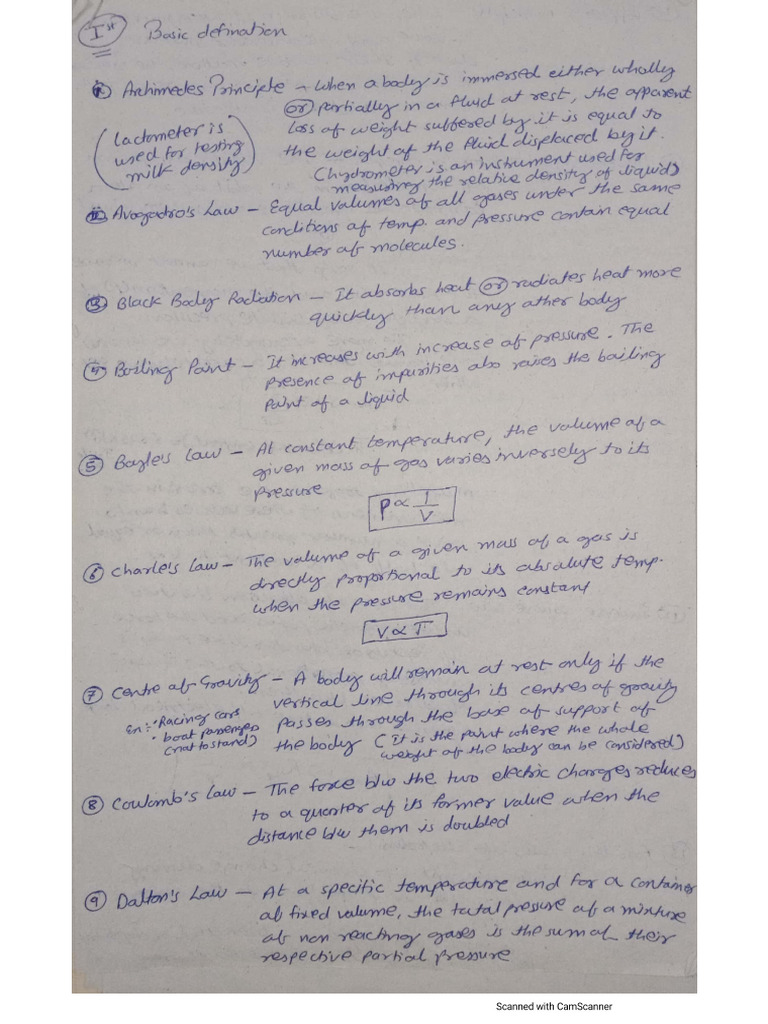 Definitions 1 | PDF