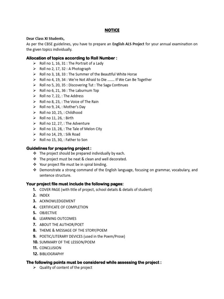 Class 11 English Project Work File For Students | PDF | Human Communication
