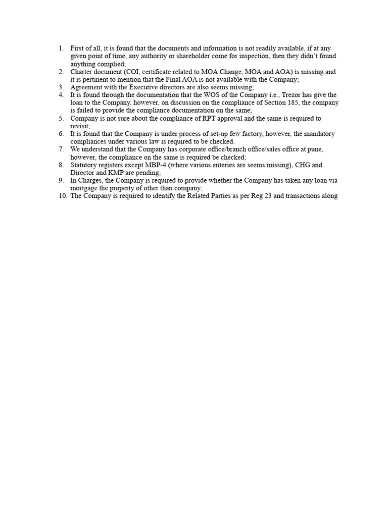 SA Preliminary Report | PDF