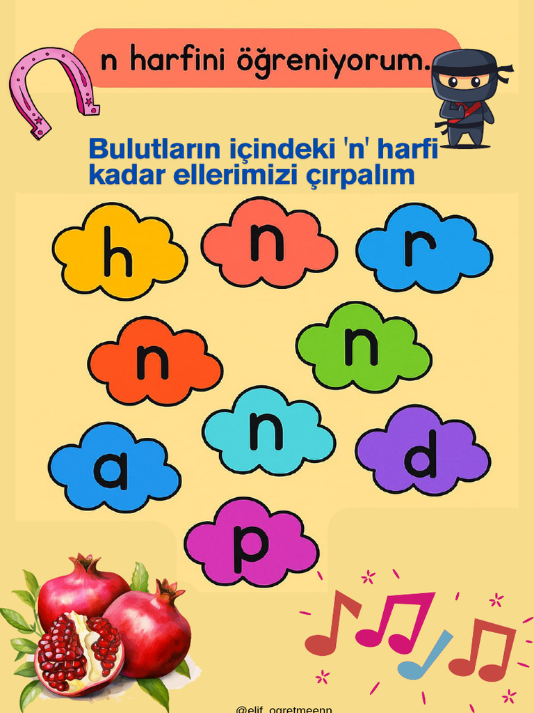 Harflerle Ritim Çalışması | PDF