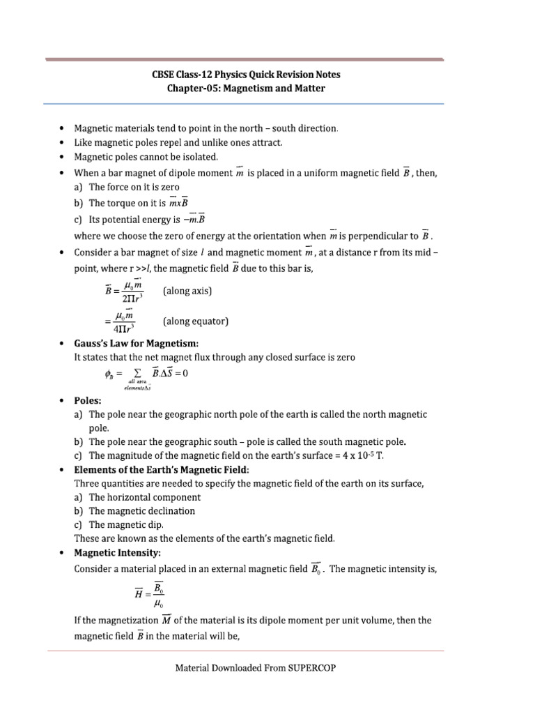 Phy 5 | PDF