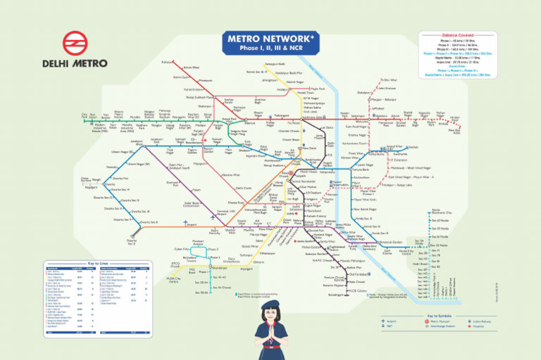 Delhi Metro Map | PDF