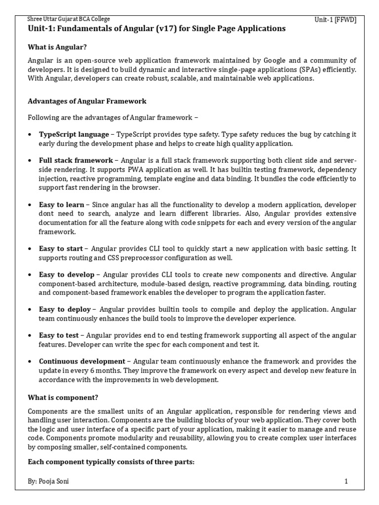 Unit 1 | PDF | Software | Computing