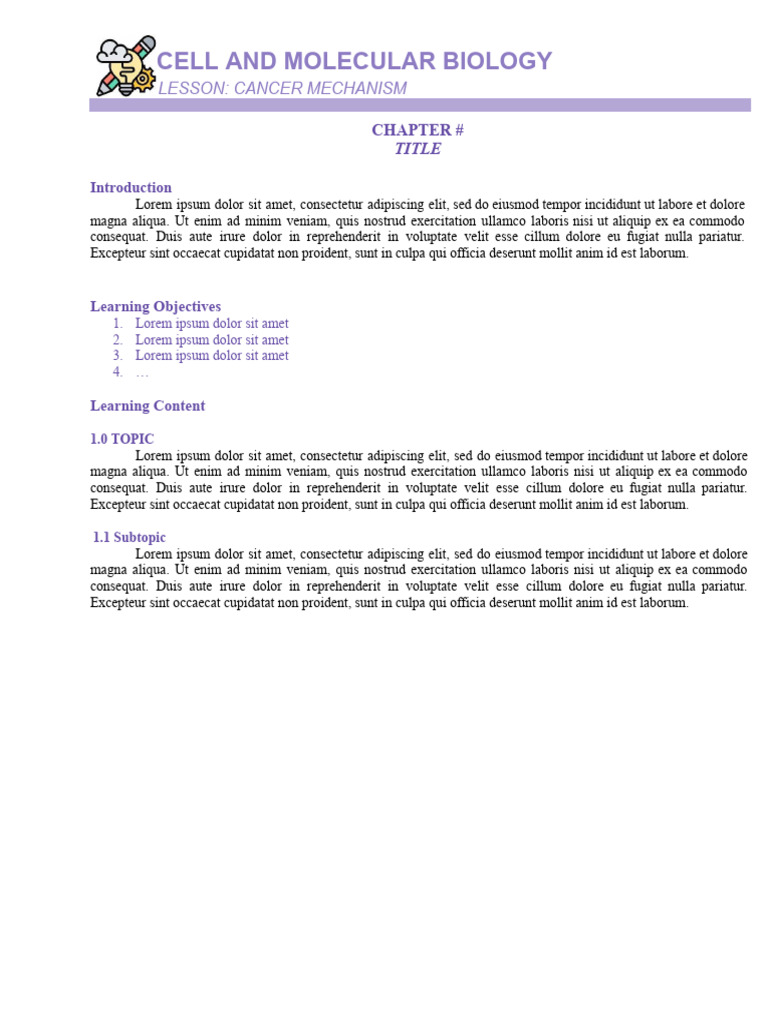 Cmb Microlecture Format (1) | PDF