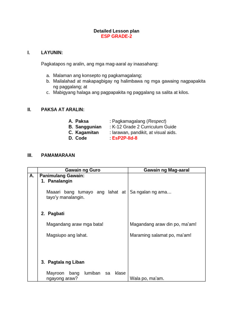 DLP Esp - (Respect) | PDF