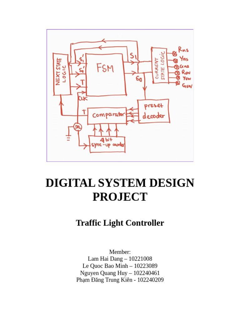 Digital System Design Project - Group 31 Report | PDF | Electrical ...
