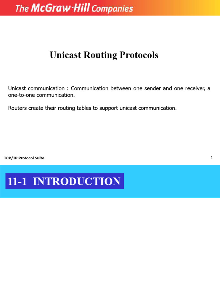 Network Layer 5-Routing Protocols | PDF | Routing | Router (Computing)