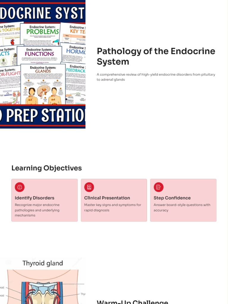 Chap 5 Pathology of the Endocrine System | PDF | Thyroid | Glands