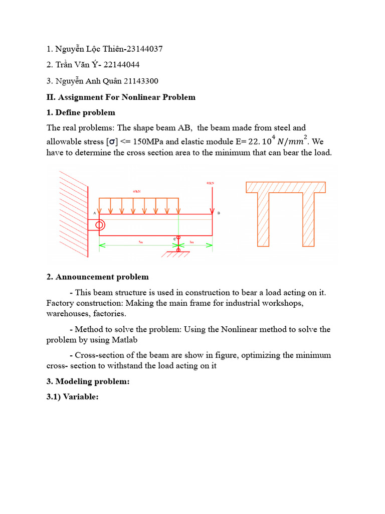 optimal project HC | PDF | Applied Mathematics | Mechanics