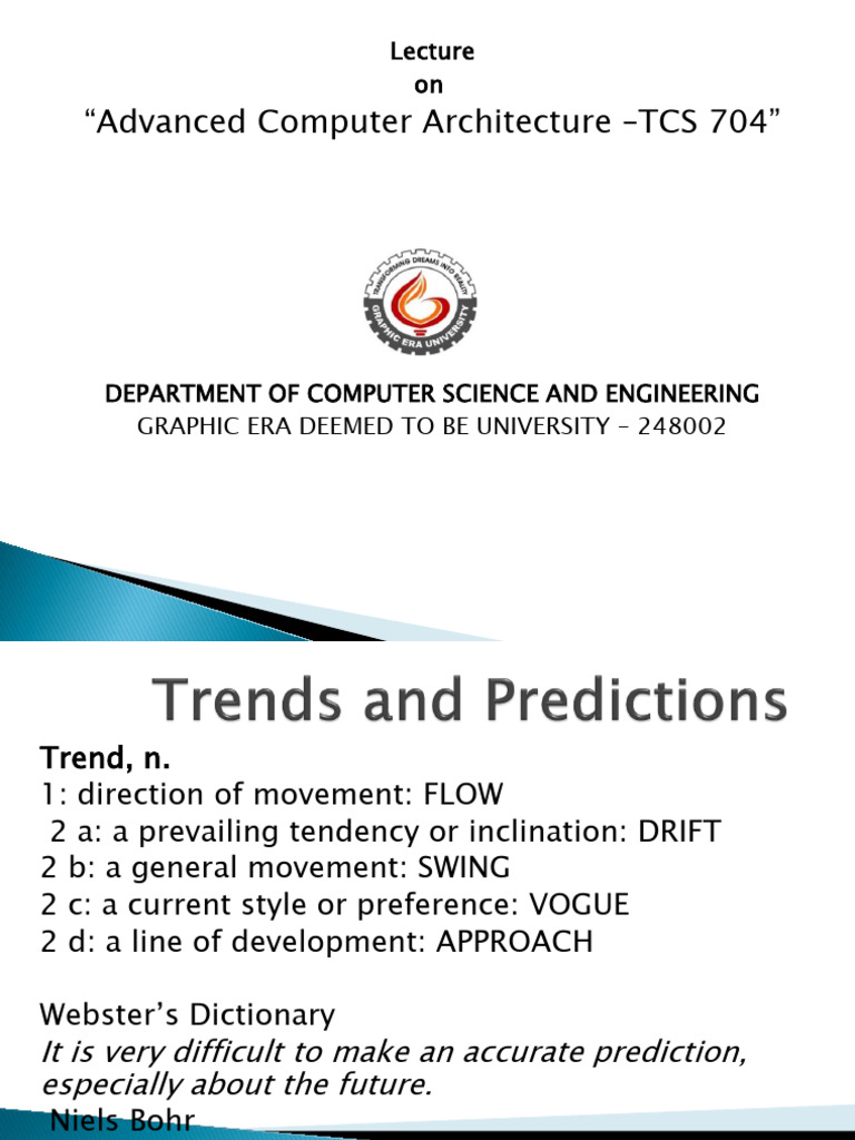 Trends and Performance Metrics | PDF | Central Processing Unit ...