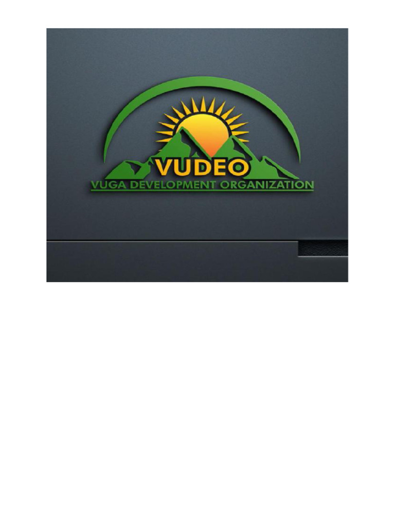 Vuga Development Organization | PDF