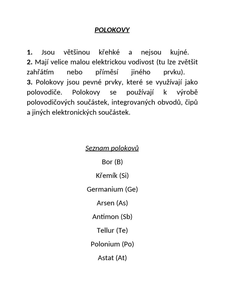 POLOKOVY | PDF