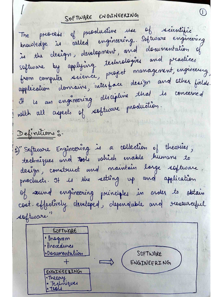 Software Engineering Intro-Unit 1 | PDF | Software | Information Technology