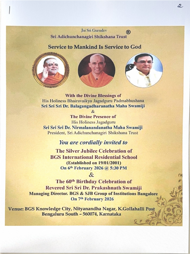Invitation Feb 2025 | PDF