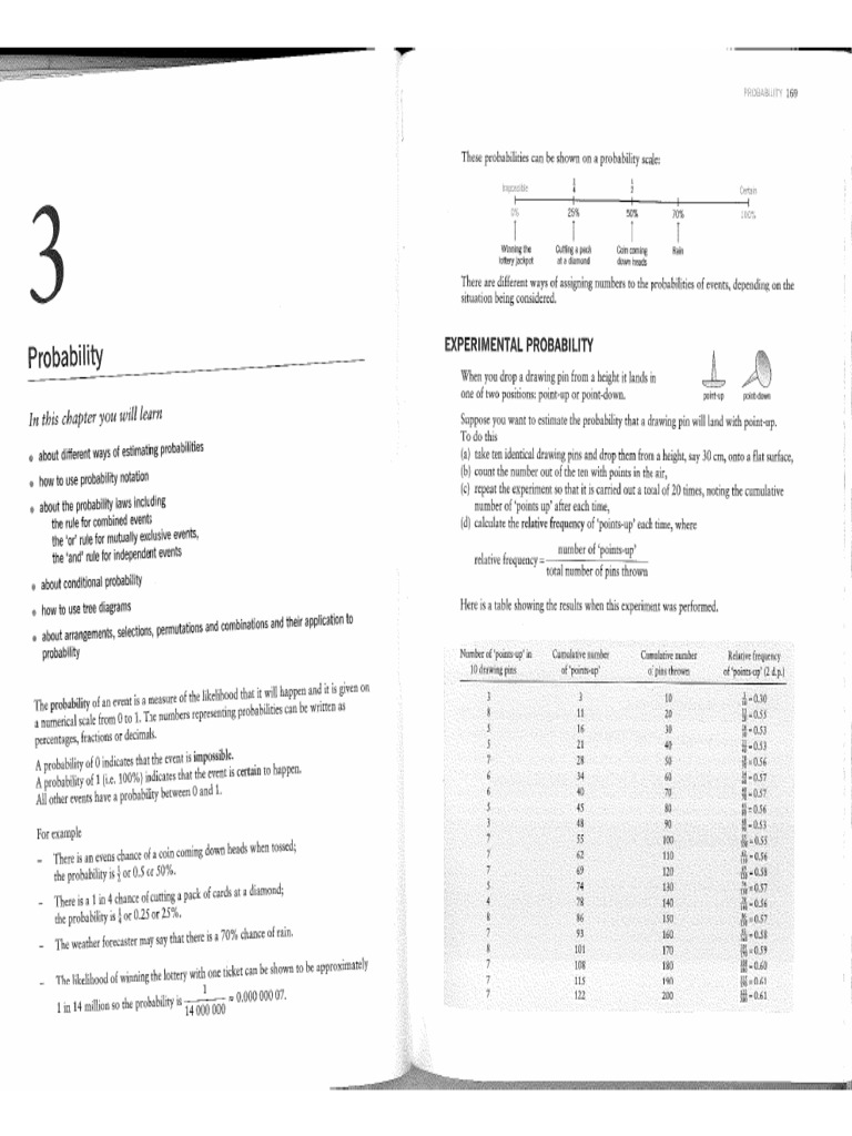 Unit 3- Probability | PDF