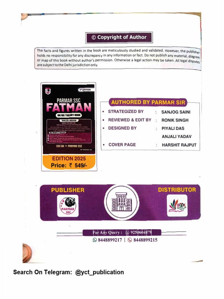 Fatman Complete Book PDF by Parmar Sir | PDF | Earth Sciences ...