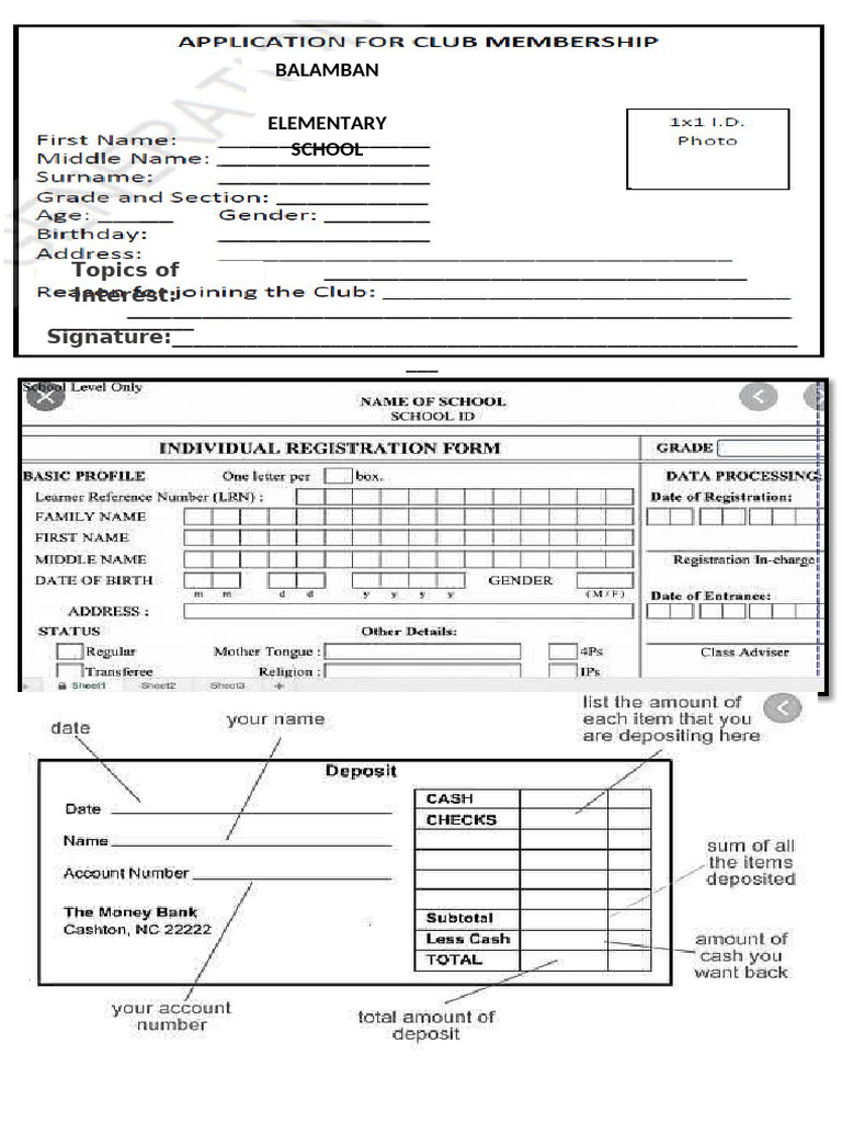 Activity ApplicationForm | PDF