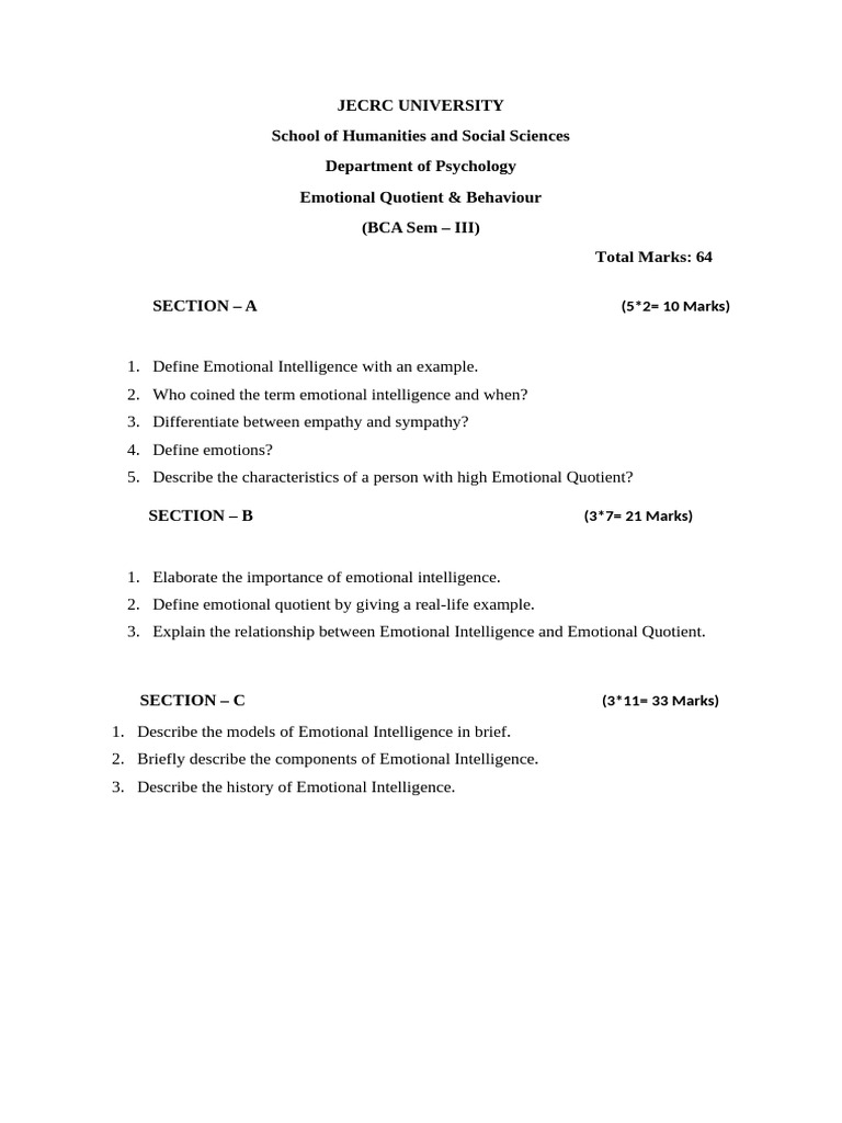 BCA Unit - 1 Assignment | PDF