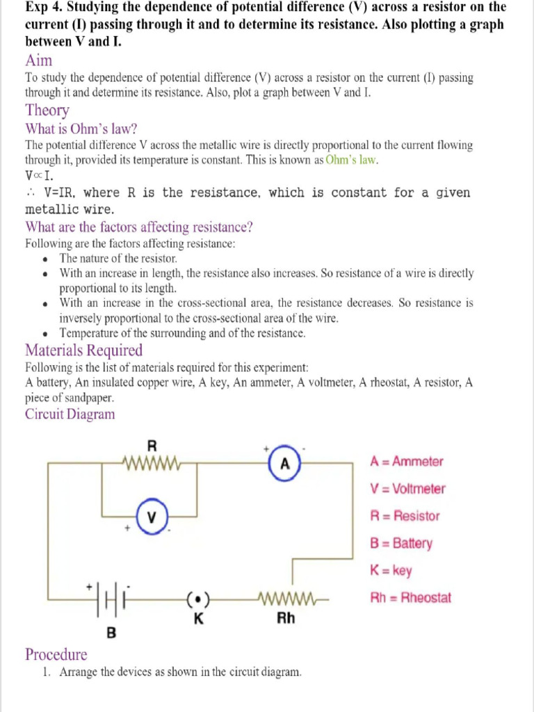 Physics Practicals | PDF
