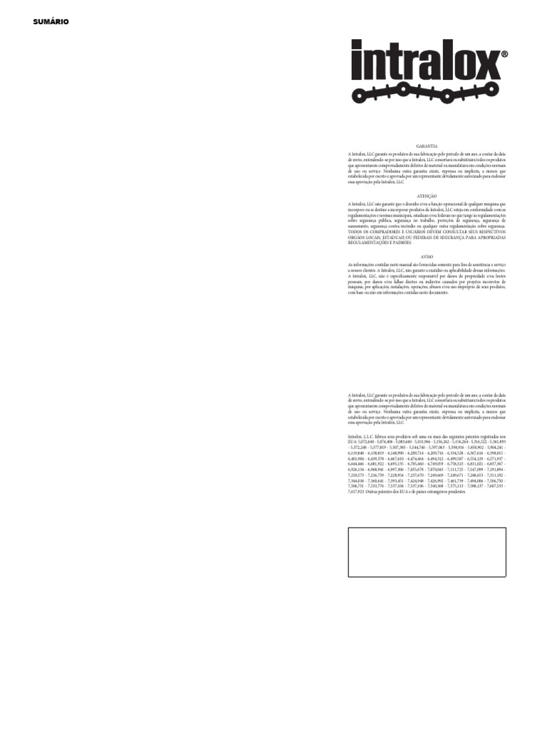 Manual Intralox | PDF