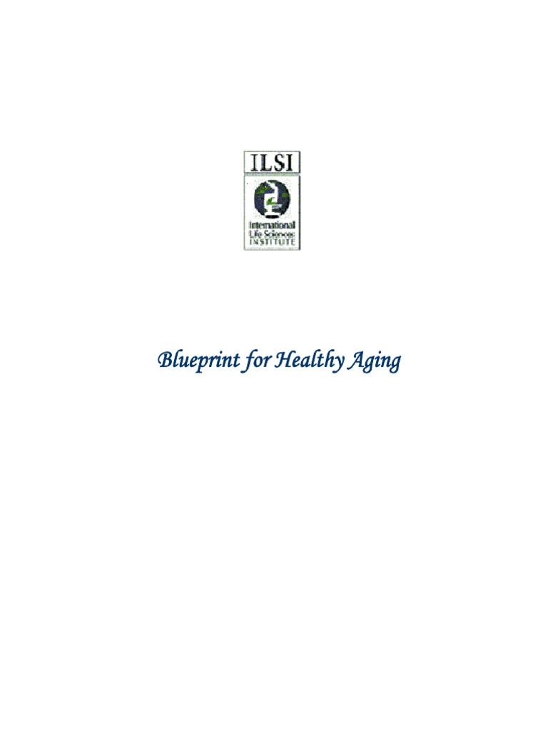 Blueprint For Healthy Agingg | PDF | Healthy Diet | Ageing