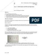 EE 215 - Laboratory 2 - Nodal Analysis and Thévenin Equivalents