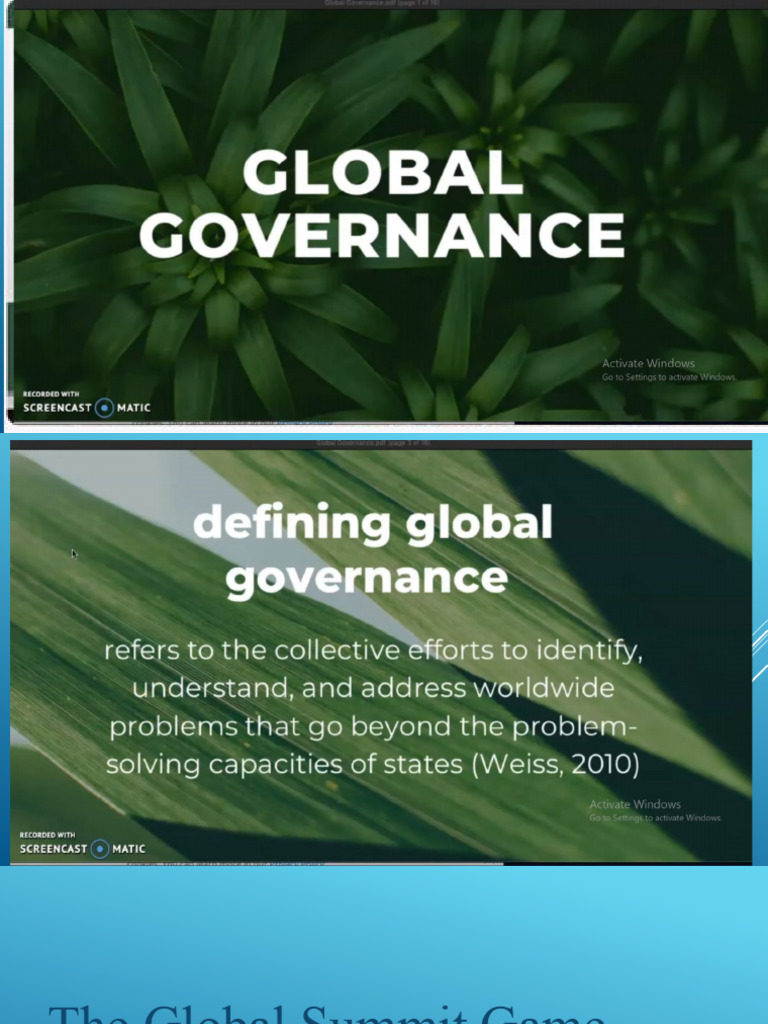 Lesson 2 Global Governance 2025 | PDF | United Nations | International ...