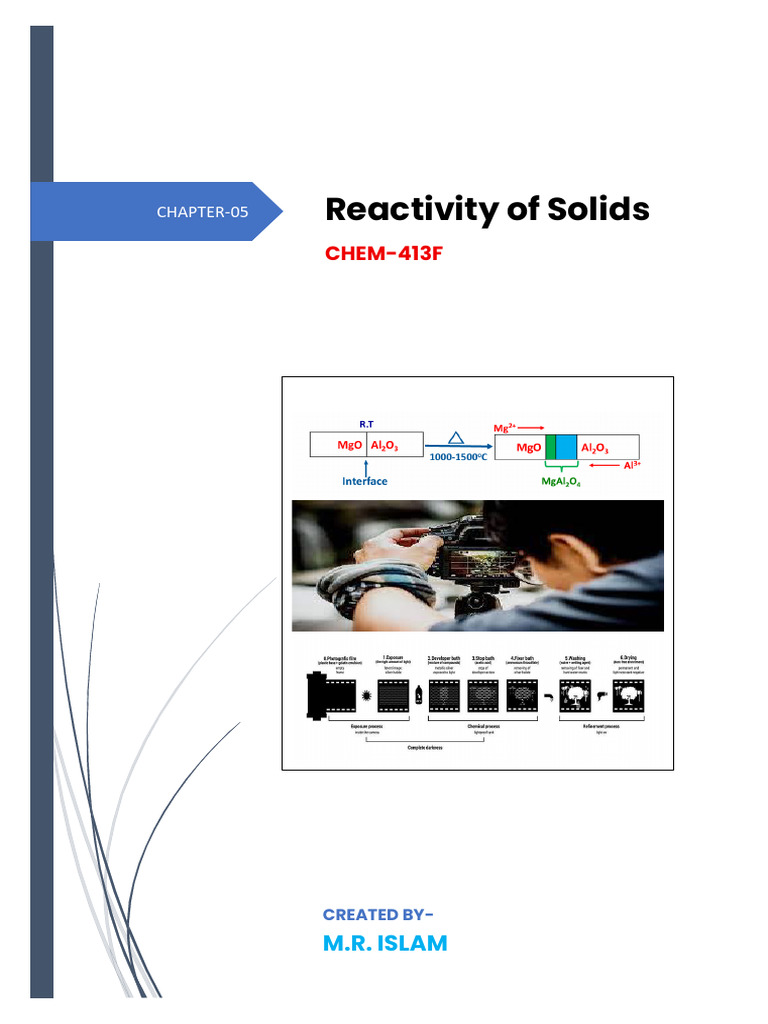 Reactivity of Solid SOLVE | PDF | Reaction Rate | Chemical Reactions