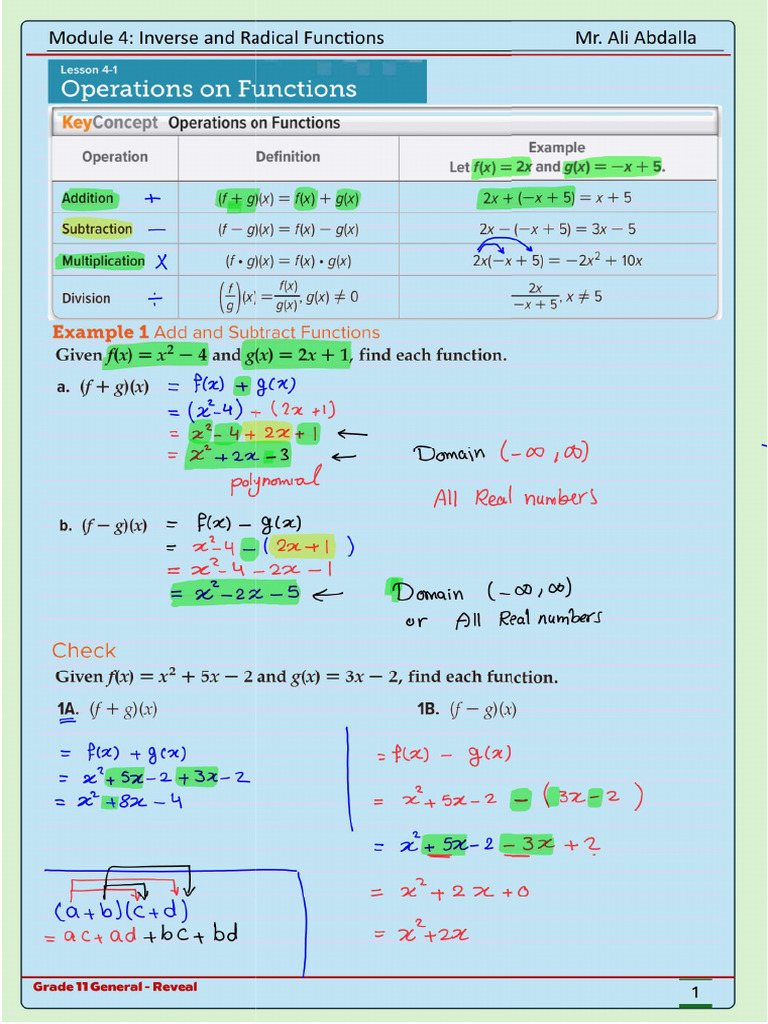 Module 4 - Lesson 4-1 | PDF