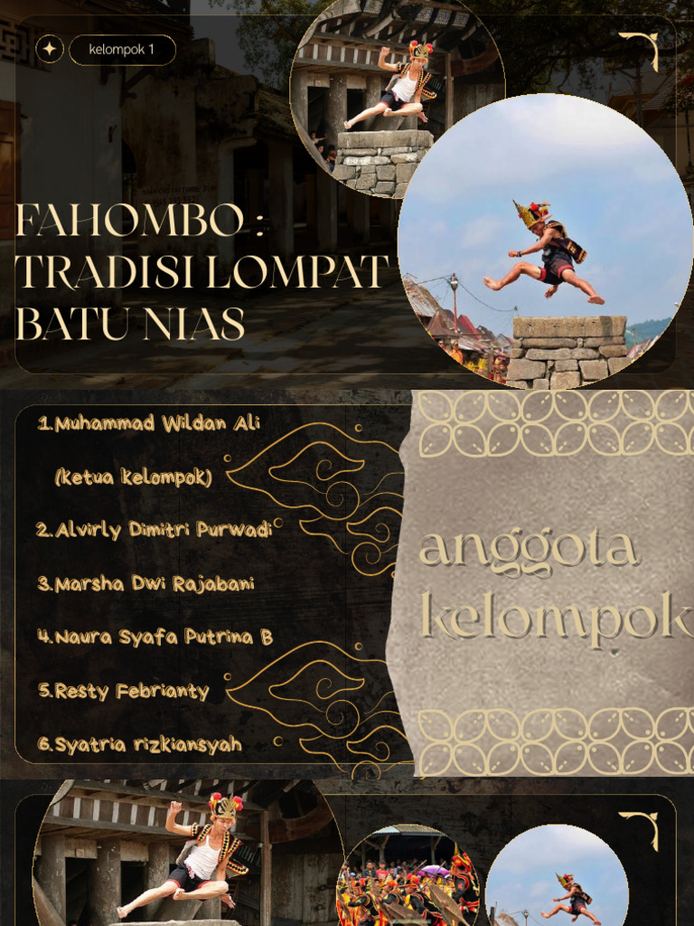 Fahombo Tradisi Lompat Batu, Nias - 20260124 - 205959 - 0000 | PDF