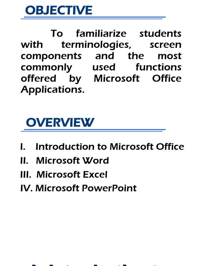 Office Applications | PDF