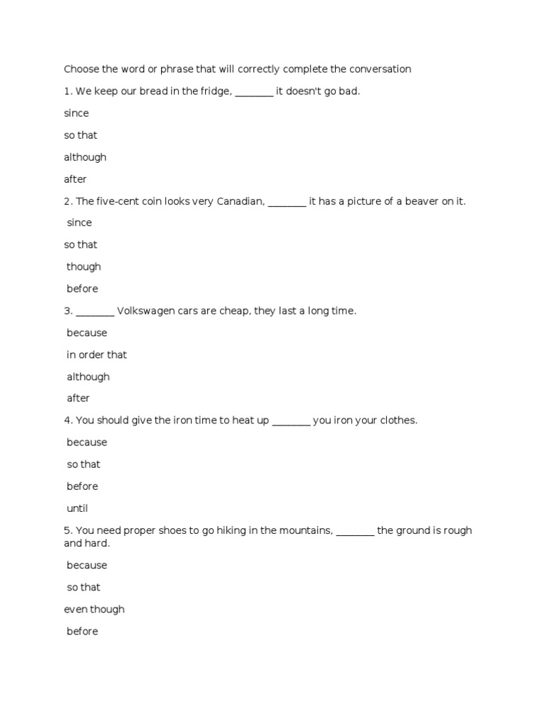 Adverb Clause | PDF | Language Arts & Discipline