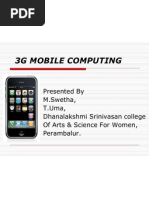 3g Mobile Computing