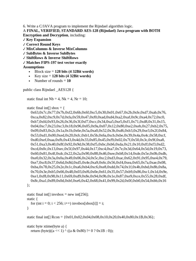 Cns Lab Prog6 | PDF | Security Engineering | Applied Mathematics