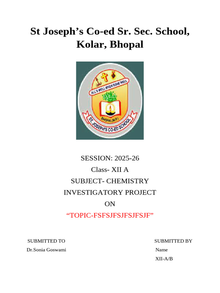Project Final Front Page | PDF