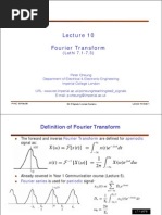 Lesson6b Fourier Transform